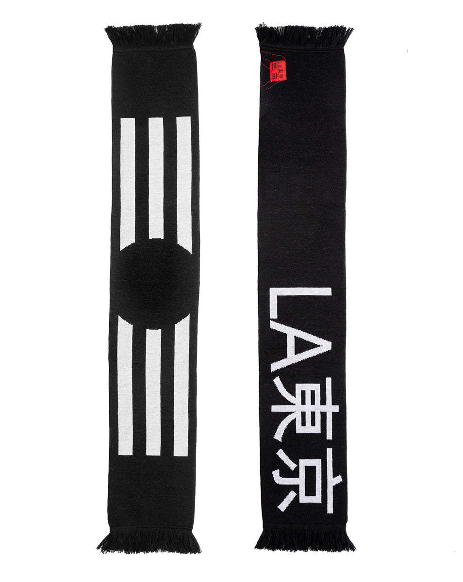 【LECYTO】Chiffon Circle Logo Scarf ★男女共用★ 追跡付 org.jpg