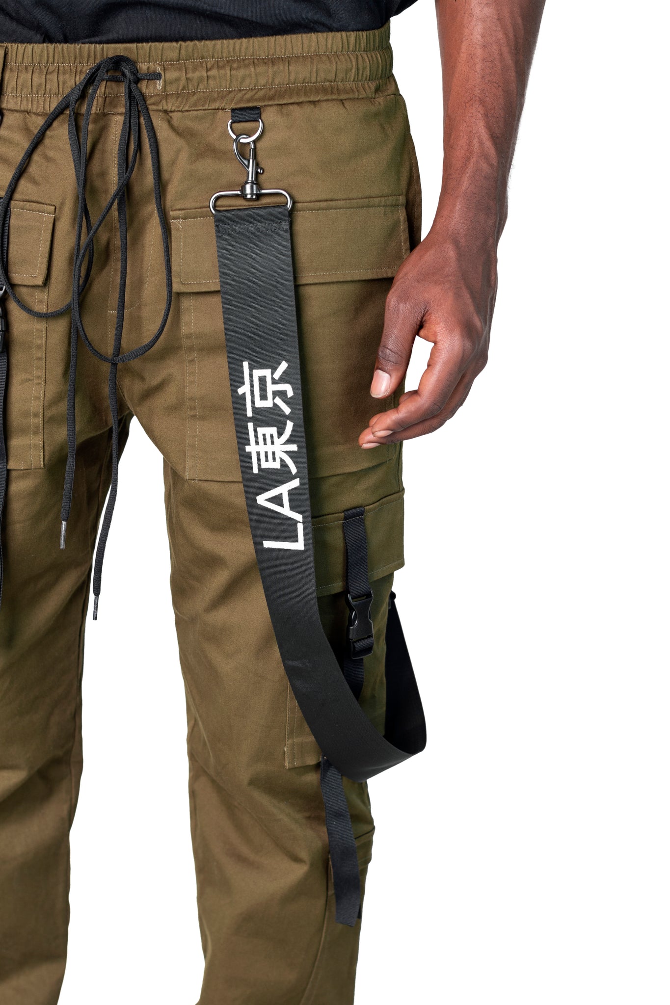 Yuji 10 Pocket Tactical Pants Dark Olive