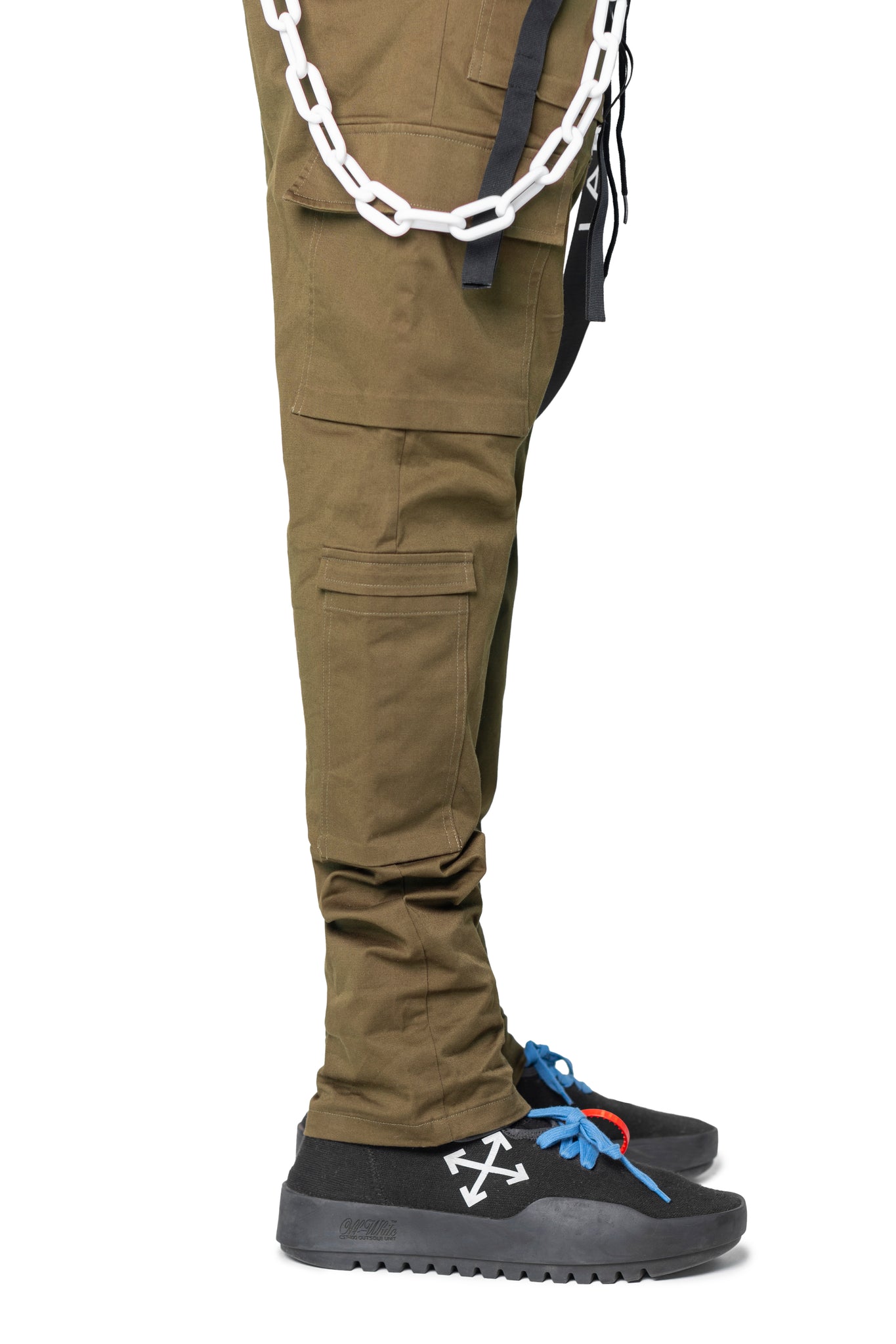 Yuji 10 Pocket Tactical Pants Dark Olive