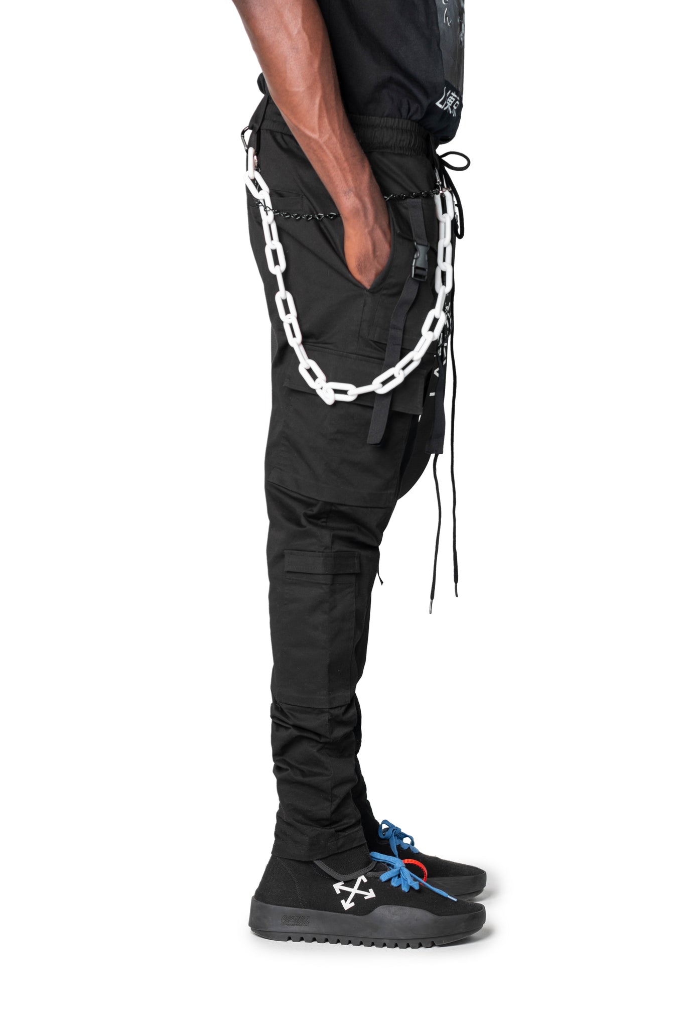 Yuji 10 Pocket Tactical Pants Black