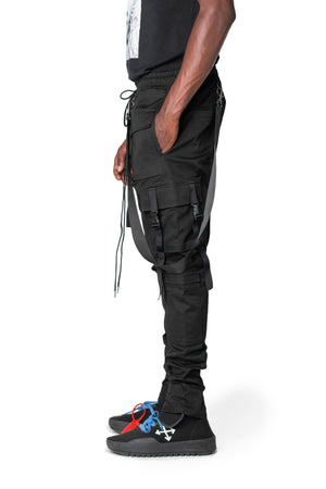 Yuji 10 Pocket Tactical Pants Black