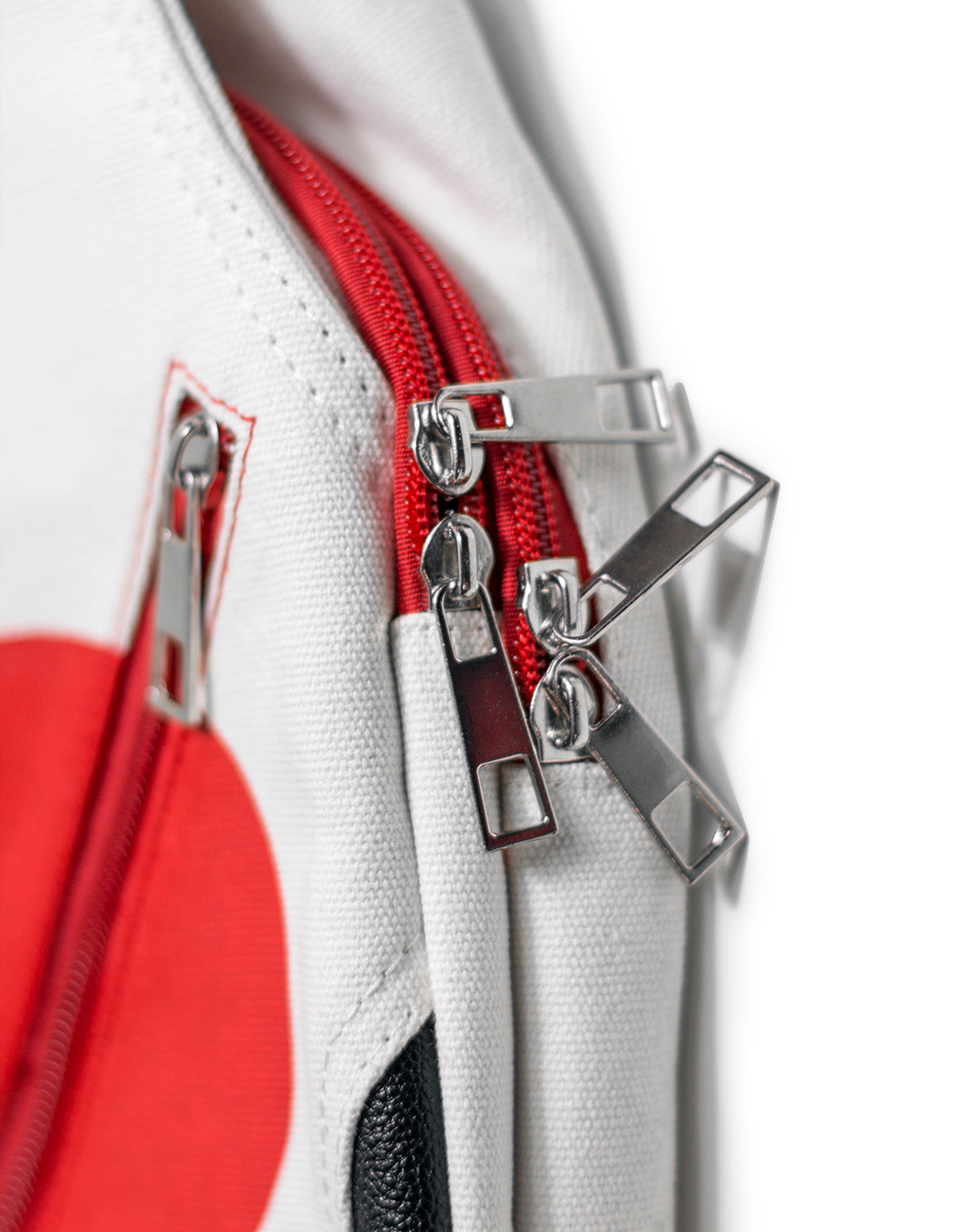 "Keep Out" Sling Bag White