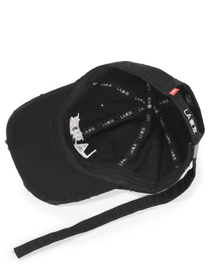 Distressed Logo Cap
